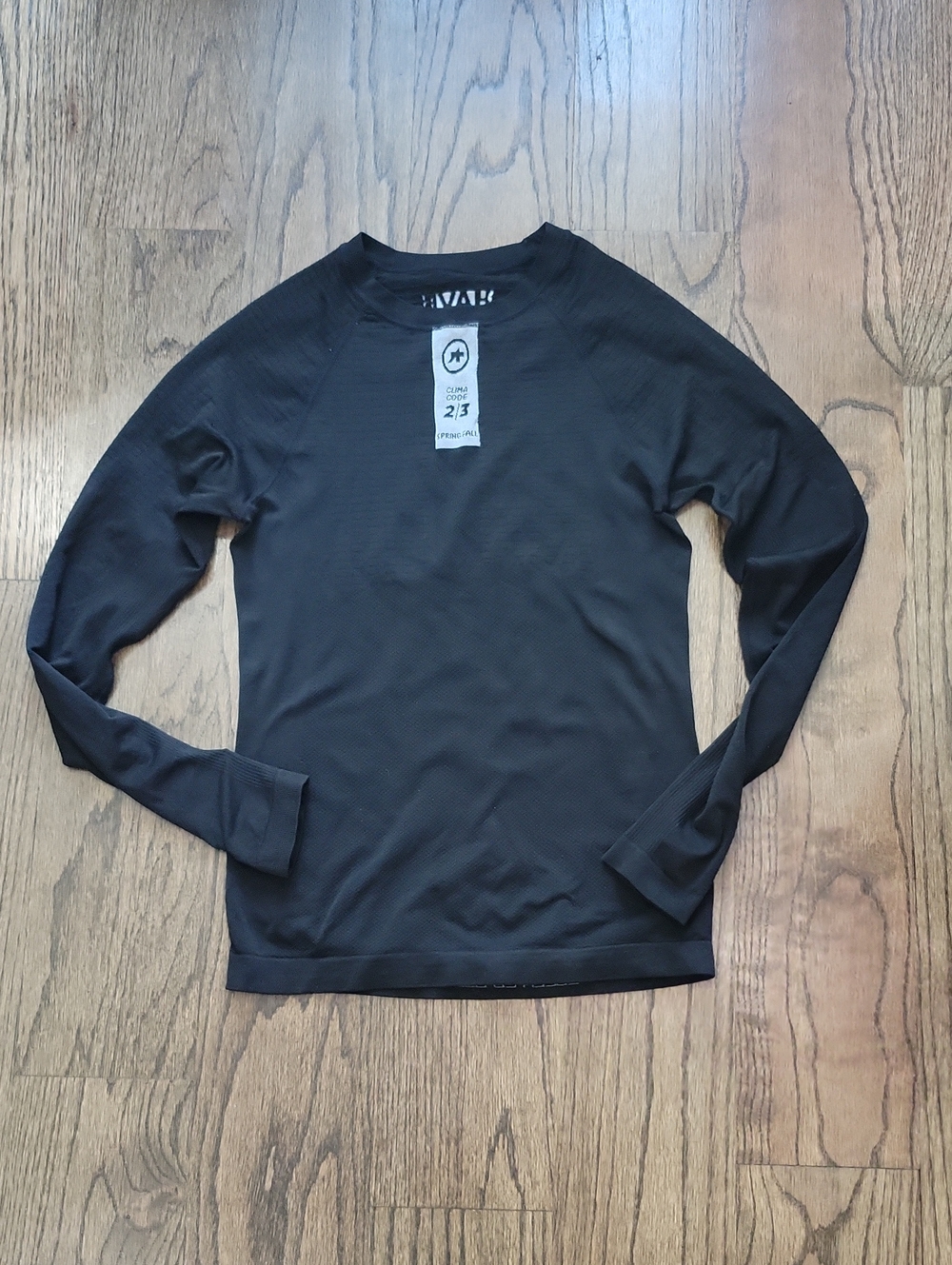 ASSOS Black Long Sleeve Top